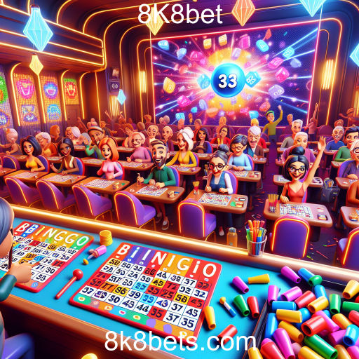 Descubra a Diversão do Bingo no 8K8bet