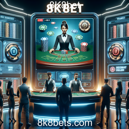 A Emoção dos Jogos Ao Vivo no 8K8bet